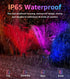 12W 120V 2 Pack SUNVIE RGB Spot Lights Outdoor LED Color Changing Landscape Lights with Remote Control RGBW Landscape