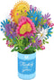 Lovepop Everyday 3D Pop-Up Card for Her and Him - Daisies & Sunflower - 10.25" x 7.5" Floral Bouquet, Blank Note Card