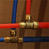 Waterline Pipe Repair Kit for PEX, Copper, CPVC Pipe, Includes Removal Tool, Deburring Tool, 2 Brass Couplings