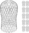 10 Pack Gutter Downspout Guards, 3.5 Inch Adjustable Aluminium Filter Strainer, Expandable Gutter Strainer for