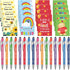 Sumind 32 Pcs Teacher Appreciation Gifts, Thank You Gift with 16 Pcs Motivational Ballpoint Pens & Mini Notebooks