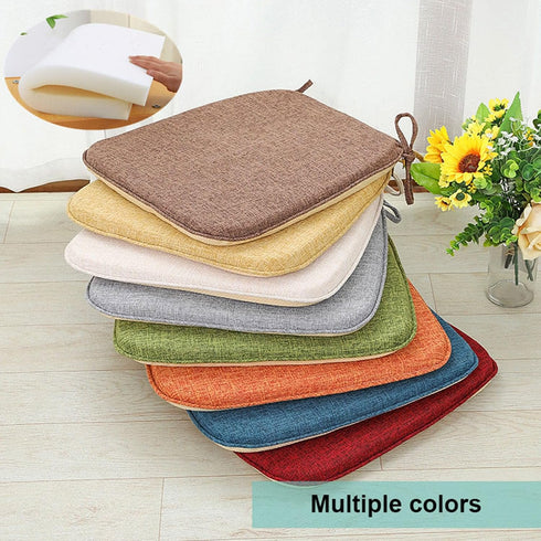 GWTYR 45X42Cm Set 1 Chair Cushions for Dining Chairs, of Soft Seat Pads with Ties, Cushion Pads for Kitchen Garden