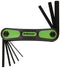 Hilmor 1891472 Hex Key Folding Set, Metric