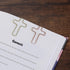 Mr. Pen - Cross Paper Clips, 35 Pack (Gold and Rose Gold Color), Bible Paper Clips, Journaling Supplies for Christian