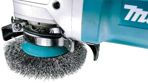 Makita 1 Piece 4.5" Crimped Wire Wheel Brush, Light-Duty Conditioning for Metal, 4-1/2" x 5/8-Inch