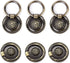 YankMooM Antique Drawer Pulls Bronze Dresser Pull Rings Round Drawer Handles Vintage