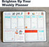 Seasons & Holidays Planner Stickers & Stencils, 22 Sheets Cute Stickers and 6 Stencils for Journals Scrapbooks