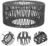 Generic 22.00X22.00X11.00CM, Rattan Lamp Shade: Boho Weave Lamp Shades Farmhouse Woven Lampshade for Floor Lamps