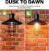 Dusk to Dawn Outdoor LED Light Bulb, 5W Equivalent 40W, Candelabra B11 Light Bulb, 2700K Soft White, Edison LED Bulbs E12 Base, Lighting Sensor, Auto On/Off for Porch Patio Garage, 6 Pack by Eastiya