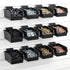 COMNICO 12 Pcs Slatwall Bins with Hooks, Plastic Slatwall Organizer Accessories Containers Workbench Bins for Slat Wall