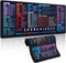 Ritzephyria Excel Cheat Sheet Desk Pad XL Excel Mouse Pad with Shortcuts Excel