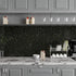 Black Gold Granite Contact Paper, Peel and Stick Waterproof Marble Wallpaper for Kitchen Countertops