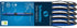 Schneider One Hybrid C Rollerball Pen, 0.5 mm Conical Tip, Black Ink, Light Blue Barrel, Box of 10 Pens (183201)