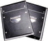 Snap-N-Store File Storage Box & Organizer - 2 Pack Portable File Boxes with Lids for Documents, 13.25 x 10.75 x 9.875