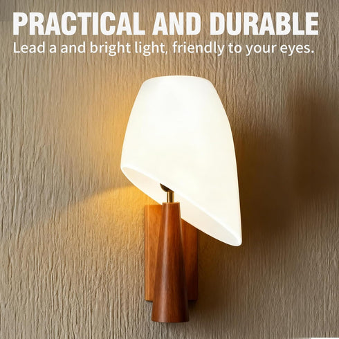 ZUDKSUY 6 1.57" Pcs White Horseshoe Lamp Shades (U-Shade) with Hole, PE Plastic Shade for Table Lamp & Pendant Light