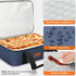 12V/24V/110V, 9"x13" Food Warmer Electric Casserole Carrier - Large Heated Lunch Bag for Car Truck, Thermos for hot