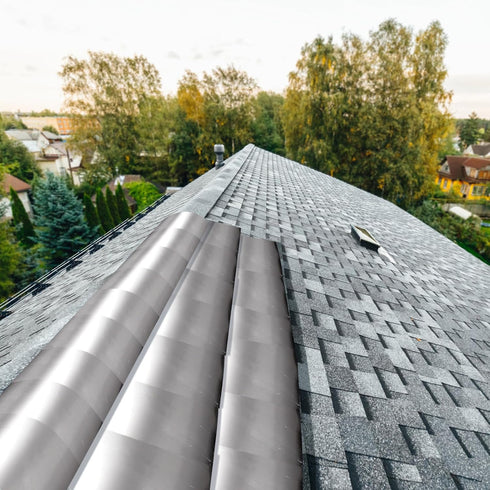 6'' 60' 0.2mm Peohud x Aluminum Flashing Roll, Thickness Aluminum Roof Panel, Roof Flashing Strip for Sealing Windows