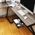 Gome Under Desk Pull-Out Drawer, Storage Organizer for Office Mounted, Easy Slide-Out Pencil Drawer for Sit-Stand