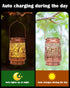 Dragon Decor Solar Lanterns - Waterproof Hanging Lights for Outdoor Garden Patio Lawn Pathway Metal Yard Lighting