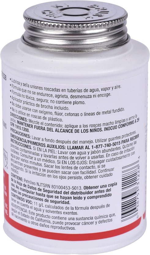 Oatey 31228, 8 oz, Gray Pipe Fittings by Oatey