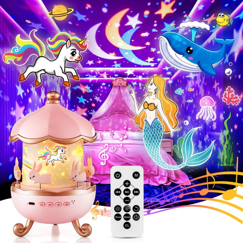 Night Light for Kids, 315 Light Modes+15 Films Unicorn Toys,15 Sound Machine