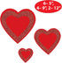 Beistle Piece 5"-12" Red Paper Glittered Heart Cut Outs for Valentine's Day Decorations, Classroom Bulletin Board Décor, Craft Supplies, Made in USA Since 1900 by Beistle