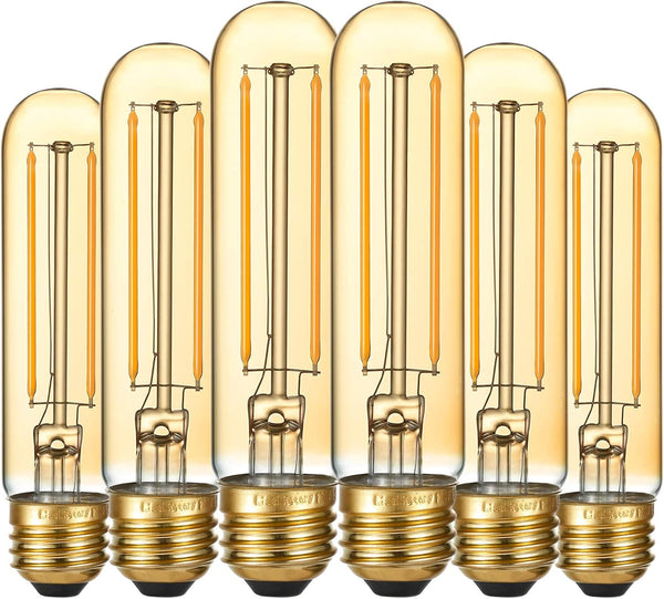 LiteHistory Dimmable E26 LED Bulb 4W Equal Edison Bulb 40 Watt AC120V