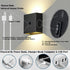 Smart Magnetic USB Rechargeable Wall Sconces - Motion Sensor LED Wall Lamp, Battery Operated Wireless Wall Light