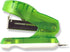 Officemate Mini Stapler with 1000 Standard Staples, Assorted Colors - Red/Blue/Green/Purple (97753)