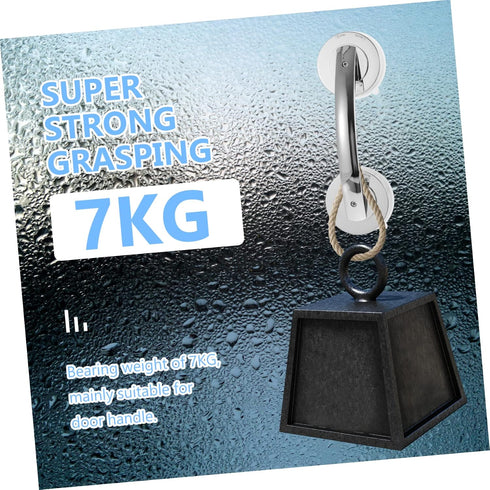 2pcs Portable Suction Handle Bars for Bathroom Strong Grip for Seniors Non-Porous Surface for Shower Bathtub and Glass