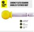 Segomo Tools 5 Inch Precision Diamond Knurled S2 Steel Automatic Center Punch Tool for Wood, Plastic, Glass