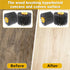 Abrasive Nylon Wire Drawing Wheel Drum Brushes, 180 Grit 120x100mm Wheel Drum Burnishing Tool for Wood Furniture