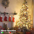 4 Pack 66ft 200 8 Battery Operated Christmas Lights - Total LED Battery String Lights Modes Waterproof with Timer