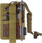 IronSeals Tactical ID Card Holder, Detachable Quick Rip-Away Badge Holder with Key Ring & Adjustable Neck Lanyard