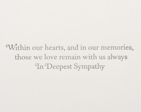 Papyrus Sympathy Card - Our Memories