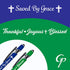 Christian Inspirational Pen Set, Soft Touch Coated Metal and Stylus, 6 Pack 36091