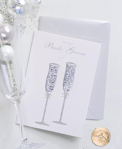 Papyrus Wedding Card, Toast for a Lifetime