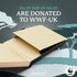 Dingbats* Wildlife A6 Small Reporter Notebook - PU Leather Hardcover, Pocket, Elastic Closure, Pen Holder, Bookmark