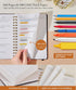 Lined Spiral Notebook Journal, 160 Numbered Pages A5 College Ruled, Plastic Hardcover for Work School