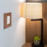 4 (13 8.2cm,Single DoubleFill Pcs Walnut Wood Light Switch Cover Brown Outlet Covers Wall Plate Decorative Boho Plug