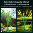 4 Packs 30 Inch 24 Bulbs, IP65 Reeds Solar Garden Light, Garden Solar Light with Intelligent Light Control System