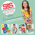Set Rainbow Pebbles Sorting Stones and Activity Card