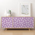 Purple Butterfly Floral Wallpaper Peel and Stick Violet Flower Wallpaper Removable Temporary DIY Contact Paper for Cabinet Drawer Bedroom Girls Room Walls Decorative Vinyl Roll 12"x118"