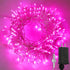 YAOZHOU Valentines' Day Christmas Decorations Pink Led String Lights,66Ft 200LED Fairy Lights