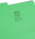 Smead SuperTab File Folder, Green, Oversized 1/3-Cut Tab, Letter Size, 100 per Box (11985)