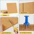 Snuvid 18''27'', 6 Pack Cork Board for Wall, Burlywood Bulletin Boards, Felt Board for Office Decor, Pin Board