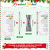 Sayglossy 45 Set Glitter Christmas Pens Gifts Bulk Christmas Employee Appreciation Gifts Ballpoint Pens with Thank You