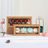 4PCS Premium Kraft Brown Cookie Boxes, 12 x 5 x 1.5 inches Bakery Box for Holiday Cookie Gift Sets