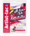 Grafix Artist-Tac Dry Transfer Adhesive Dots, 8.5"x11" Sheet, Pack of 25 Sheets for Arts and Papercrafts