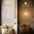 2 Pack, JandCase LED Night Lights - Soft White Night Lights with Dusk-to-Dawn Sensor for Bedroom, Bathroom, Stairs